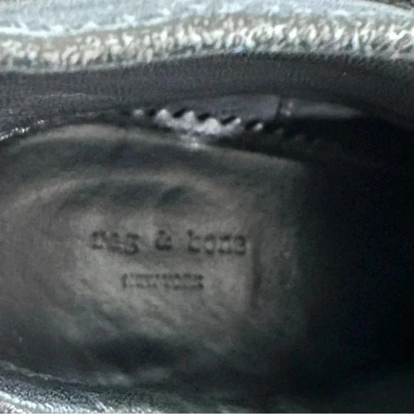 Rag & Bone Women's Harrow Gray Distressed Suede Ankle Boots Size 39, US 9 GUC - Picture 5 of 13